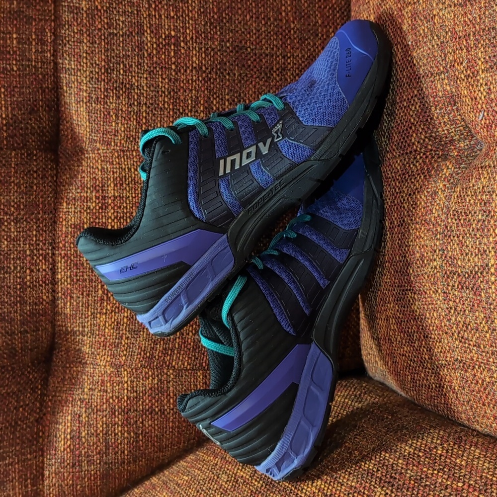 Inov-8 F-Lite 260 Unisex Shoes 6M/7.5W Purple/Black Inov8